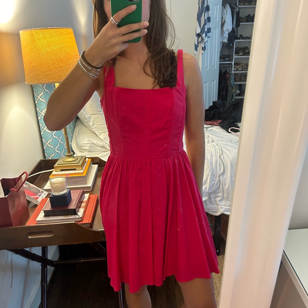 Pink Mini Cocktail Dress